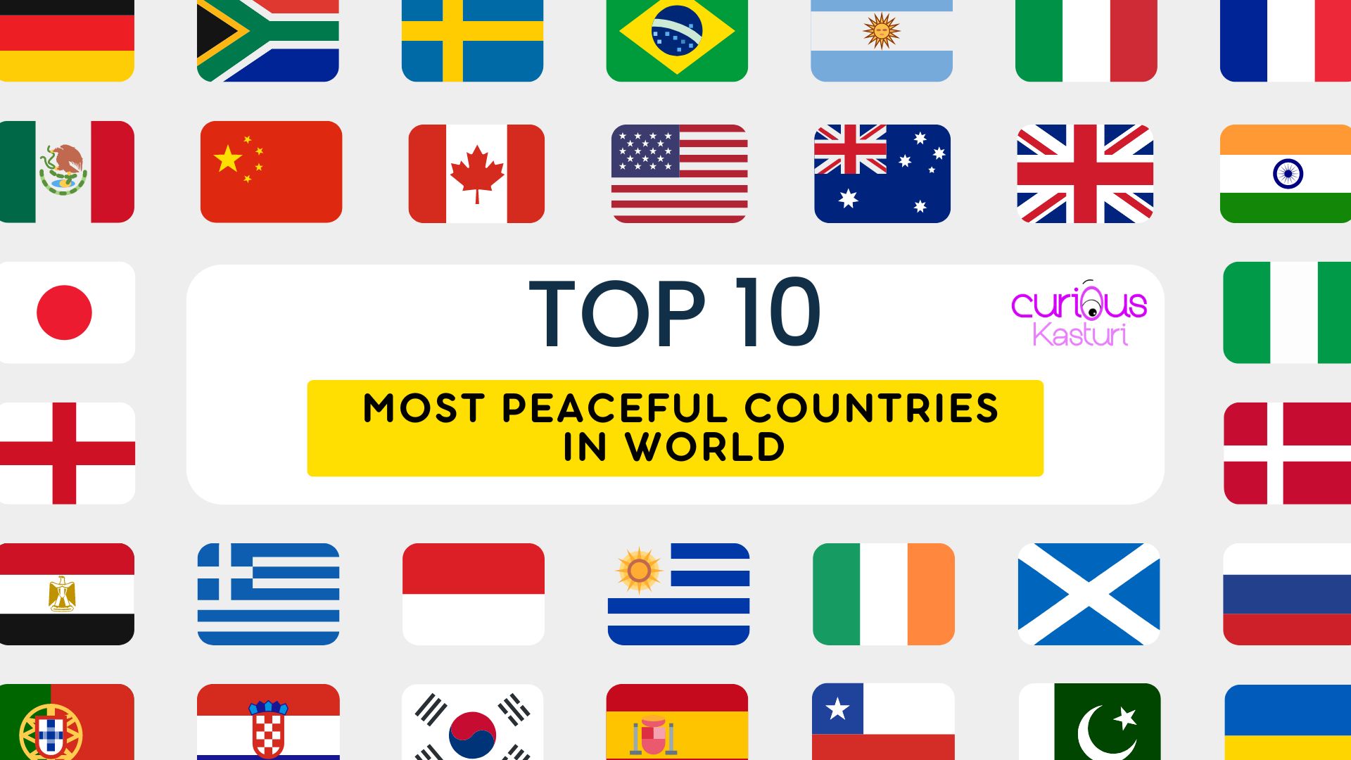 Most Peaceful Countries in the World