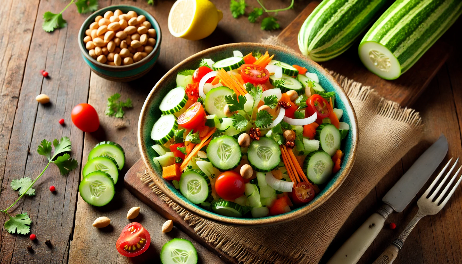 Healthy Ghiya Salad